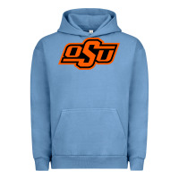 Pigment Pebble Blue Oklahoma St University Urban Hoodie - Craftify