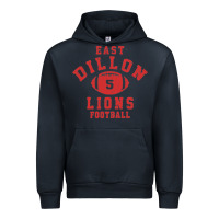 Navy Friday Night Lights East Dillon Lions Football Jersey Urban Hoodie - Craftify