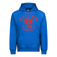 Cobalt Friday Night Lights East Dillon Lions Football Jersey Urban Hoodie - Craftify