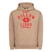 Pigment Burro Friday Night Lights East Dillon Lions Football Jersey Urban Hoodie - Craftify