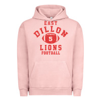 Pigment Salmon Friday Night Lights East Dillon Lions Football Jersey Urban Hoodie - Craftify