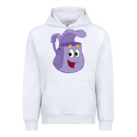 White dora the backpack   1 Urban Hoodie - Craftify