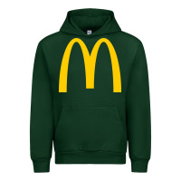 Forest Green mcd onald's golden arches Urban Hoodie - Craftify