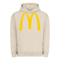 Pigment French Oak mcd onald's golden arches Urban Hoodie - Craftify