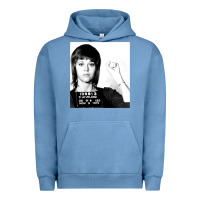 Pigment Pebble Blue Jane Fonda Mugshot GIFT Urban Hoodie - Craftify