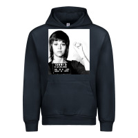 Navy Jane Fonda Mugshot GIFT Urban Hoodie - Craftify