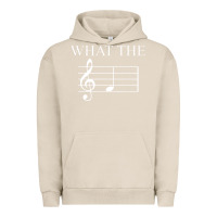 Pigment French Oak what the f note key music humor gift Urban Hoodie - Craftify