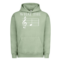 Pigment Oil Green what the f note key music humor gift Urban Hoodie - Craftify