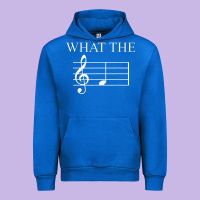 What The F Note Key Music Humor Gift Urban Hoodie Designed By Craftify