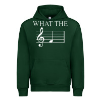 Forest Green what the f note key music humor gift Urban Hoodie - Craftify