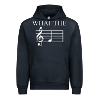 Navy what the f note key music humor gift Urban Hoodie - Craftify