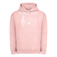Pigment Salmon what the f note key music humor gift Urban Hoodie - Craftify