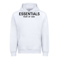 White Fear Of God Essentials Urban Hoodie - Craftify