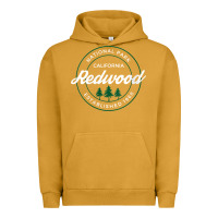 Pigment Peanut Butter womens redwood national park california gifts souvenir ca v neck t shi Urban Hoodie - Craftify