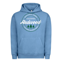 Pigment Pebble Blue womens redwood national park california gifts souvenir ca v neck t shi Urban Hoodie - Craftify