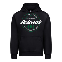 Black womens redwood national park california gifts souvenir ca v neck t shi Urban Hoodie - Craftify