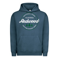 Pigment Midnight Navy womens redwood national park california gifts souvenir ca v neck t shi Urban Hoodie - Craftify
