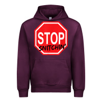 Mauve Wine stop snitching stop snitchin t shirt Urban Hoodie - Craftify