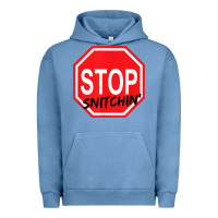 Pigment Pebble Blue stop snitching stop snitchin t shirt Urban Hoodie - Craftify