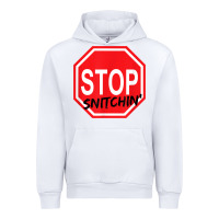 White stop snitching stop snitchin t shirt Urban Hoodie - Craftify