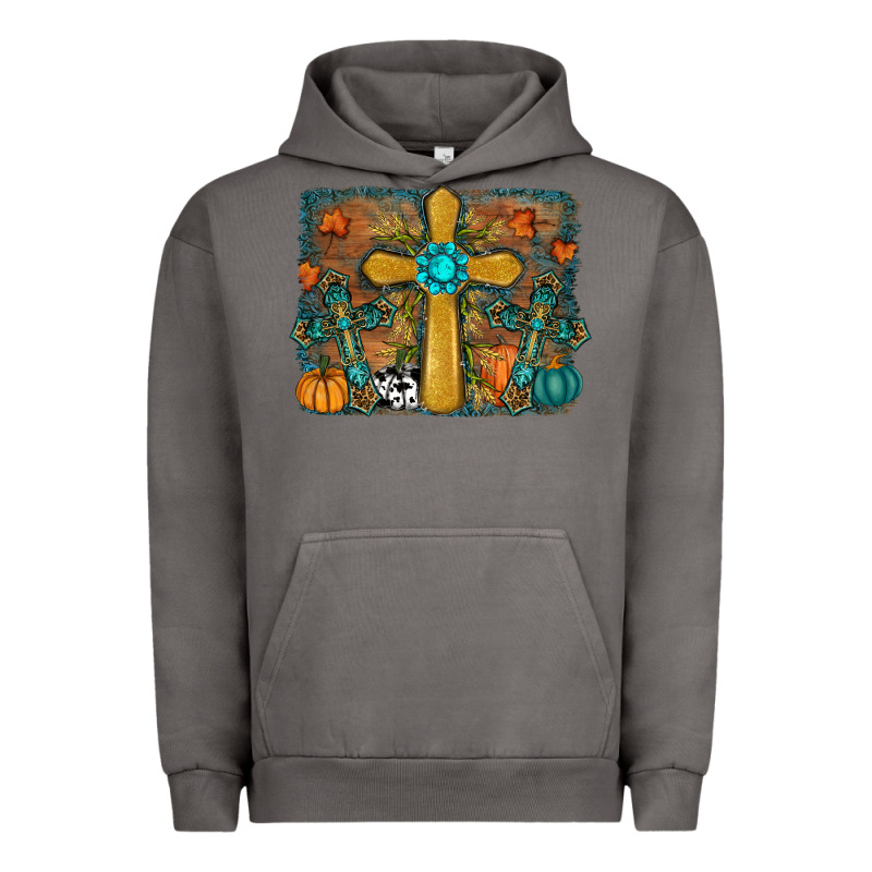 Fall Gemstone Cross Urban Hoodie by RanaPortraitStore | Teevron