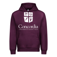 Mauve Wine Concordia University, St. Paul, apparel Urban Hoodie - Craftify