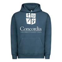 Pigment Midnight Navy Concordia University, St. Paul, apparel Urban Hoodie - Craftify
