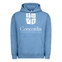 Pigment Pebble Blue Concordia University, St. Paul, apparel Urban Hoodie - Craftify