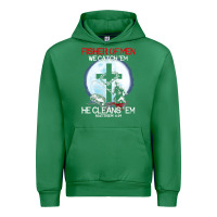 Emerald fisher of men we catch  em he cleans  em matthew 4 19 Urban Hoodie - Craftify