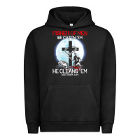Pigment Black fisher of men we catch  em he cleans  em matthew 4 19 Urban Hoodie - Craftify