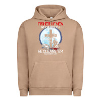 Pigment Burro fisher of men we catch  em he cleans  em matthew 4 19 Urban Hoodie - Craftify
