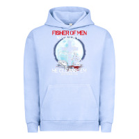 Pigment Grape Ice fisher of men we catch  em he cleans  em matthew 4 19 Urban Hoodie - Craftify