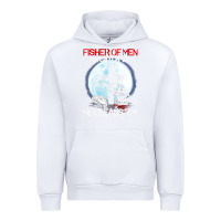 White fisher of men we catch  em he cleans  em matthew 4 19 Urban Hoodie - Craftify