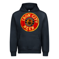 Navy #beer irons city Urban Hoodie - Craftify