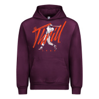 Mauve Wine will clark   the thrill   san francisco baseball t shirt Urban Hoodie - Craftify