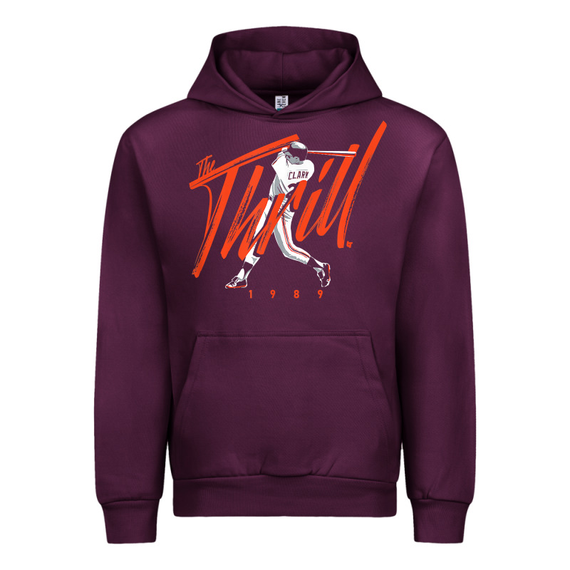 Will Clark   The Thrill   San Francisco Baseball T Shirt Urban Hoodie by Craftify | Teevron