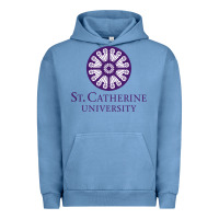 Pigment Pebble Blue ST. CATHERINE UNIVERSITY Urban Hoodie - Craftify