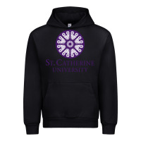 Black ST. CATHERINE UNIVERSITY Urban Hoodie - Craftify