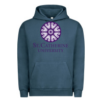 Pigment Midnight Navy ST. CATHERINE UNIVERSITY Urban Hoodie - Craftify