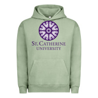 Pigment Oil Green ST. CATHERINE UNIVERSITY Urban Hoodie - Craftify