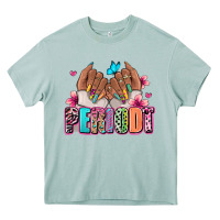 Arona Periodt afro woman nail art Heavy Core Tee - RanaPortraitStore