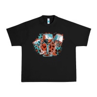 Black American wines Urban Heavy Tee - FaDigitalArtStudio
