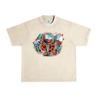 Sandshell American wines Urban Heavy Tee - FaDigitalArtStudio