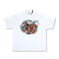 White American wines Urban Heavy Tee - FaDigitalArtStudio