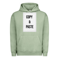 Pigment Oil Green Copy Paste Urban Hoodie - Craftify