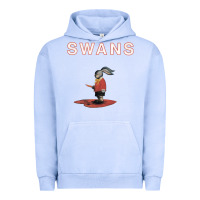 Pigment Grape Ice Swans Urban Hoodie - Craftify