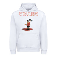 White Swans Urban Hoodie - Craftify