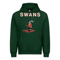 Forest Green Swans Urban Hoodie - Craftify