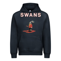 Navy Swans Urban Hoodie - Craftify