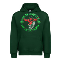 Forest Green Vagos MC Urban Hoodie - Craftify